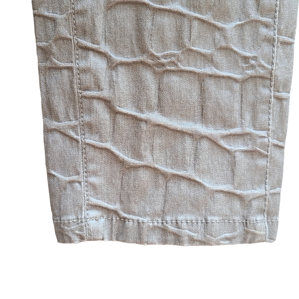 Marc Aurel Reptile Textured Pants - Picture 6 of 12